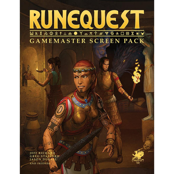 RuneQuest - Gamemaster Screen Pack - Gap Games