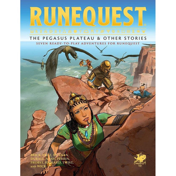 RuneQuest - The Pegasus Plateau & Other Stories - Hardcover - Gap Games