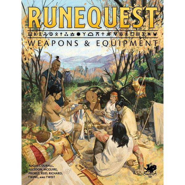 RuneQuest - Weapons & Equipment Book - Gap Games