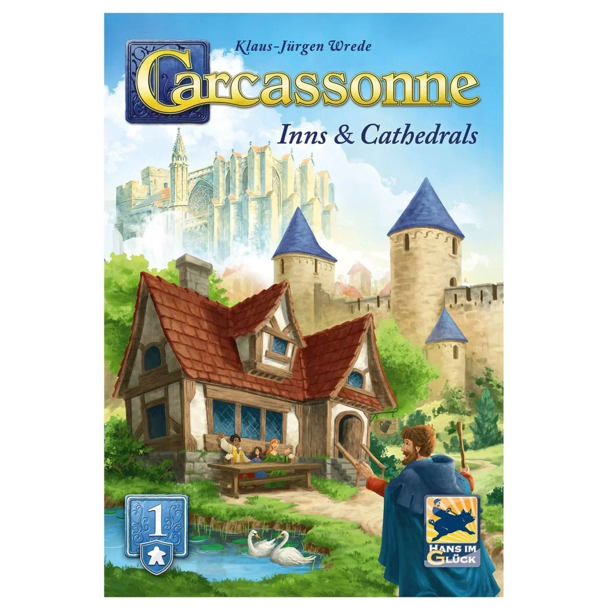 Carcassonne Expansion 1 - Inns and Cathedrals (2025 Redesign)