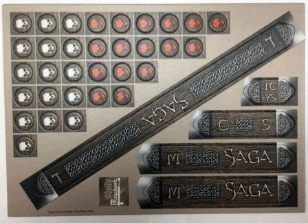 Saga - Measuring Sticks + token set - Gap Games