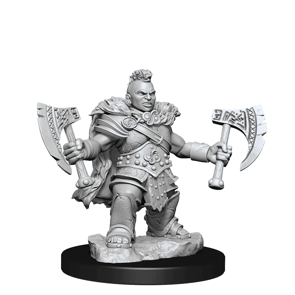 D&D Frameworks Dwarf Barbarian Female - Gap Games