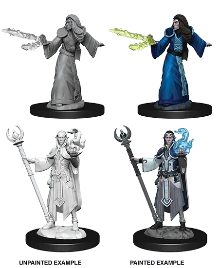 SALE D&D Nolzurs Marvelous Unpainted Miniatures Male Elf Wizard - Gap Games