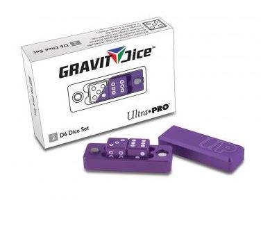SALE Ultra Pro Gravity Dice Precision 2x D6 Dice Set Royal - Gap Games