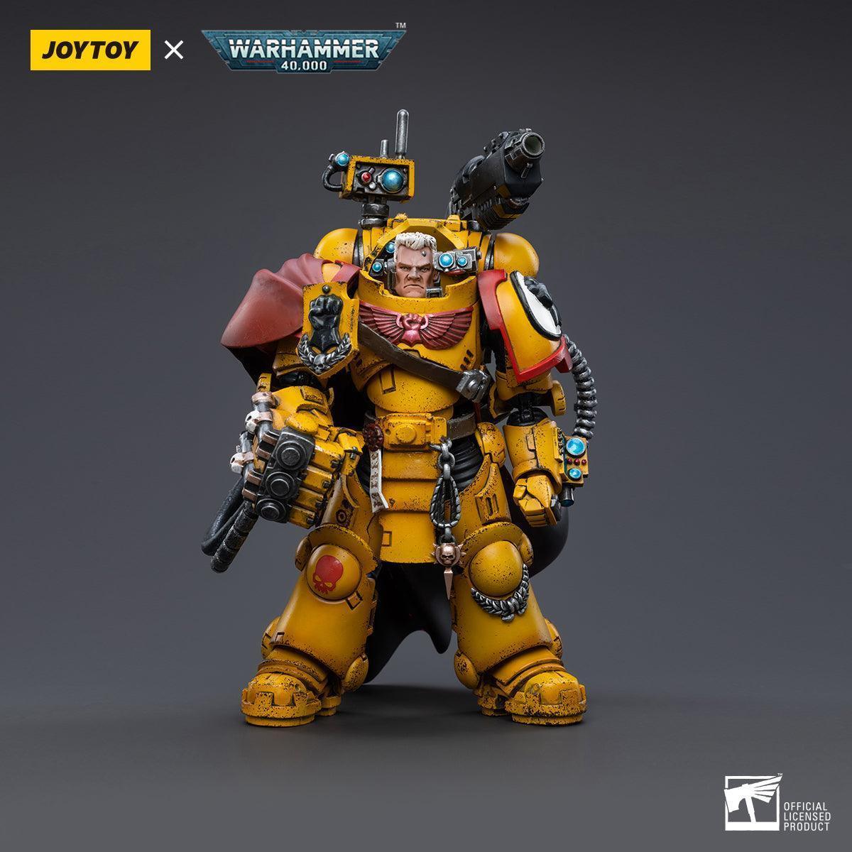 Warhammer Collectibles: 1/18 Scale Imperial Fists Third Captain Tor Garadon - Gap Games
