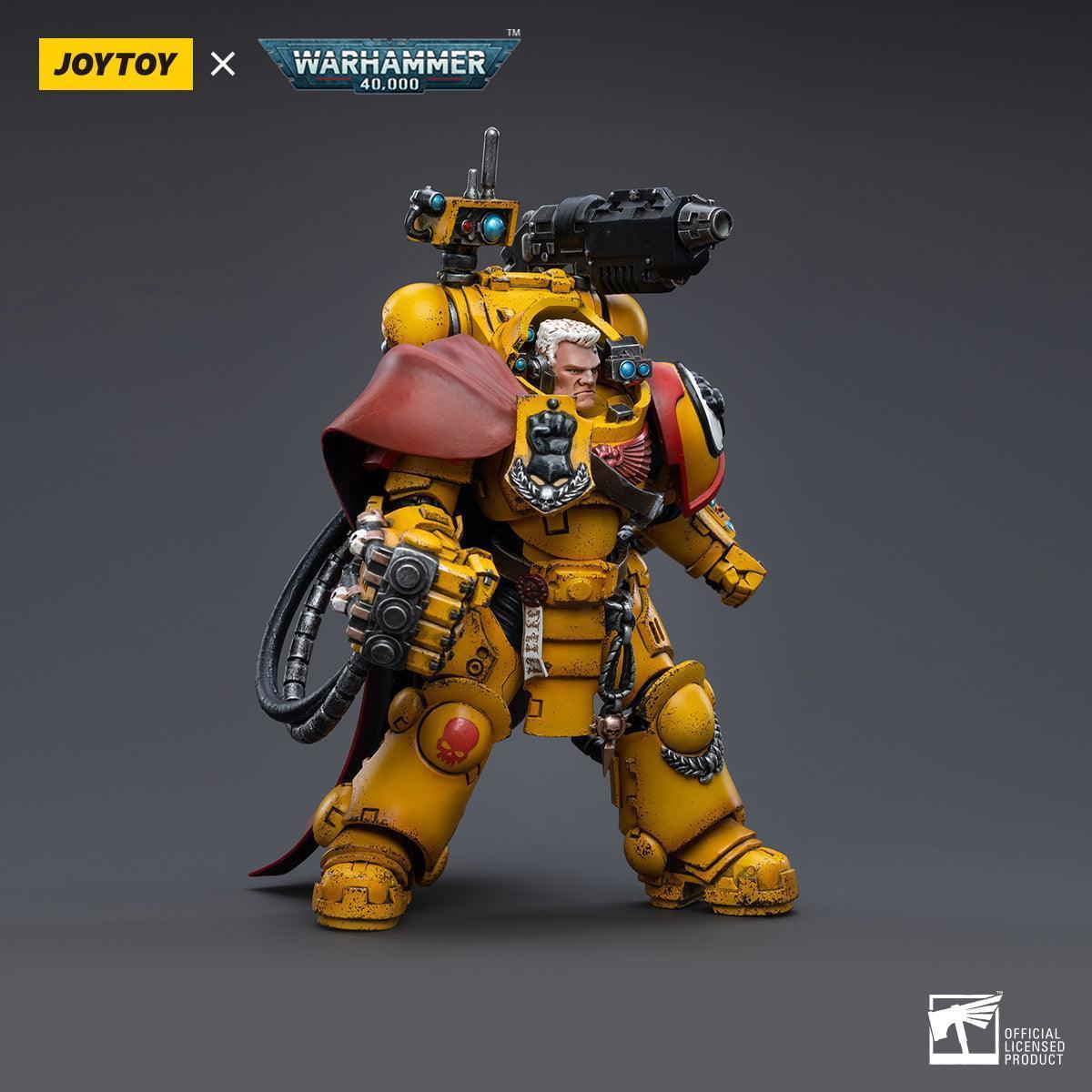 Warhammer Collectibles: 1/18 Scale Imperial Fists Third Captain Tor Garadon - Gap Games