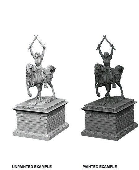 SALE WizKids Deep Cuts Unpainted Miniatures Heroic Statue - Gap Games