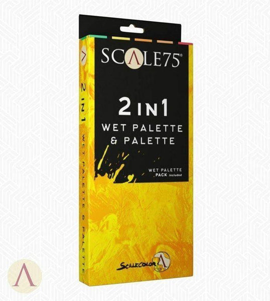 Scale 75 Accessories 2 in 1 Wet Palette and Palette - Gap Games