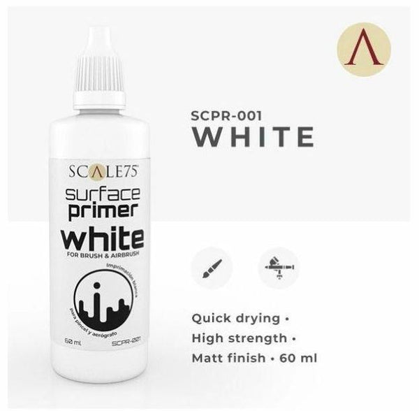 Scale 75 Primer Surface White 60ml - Gap Games