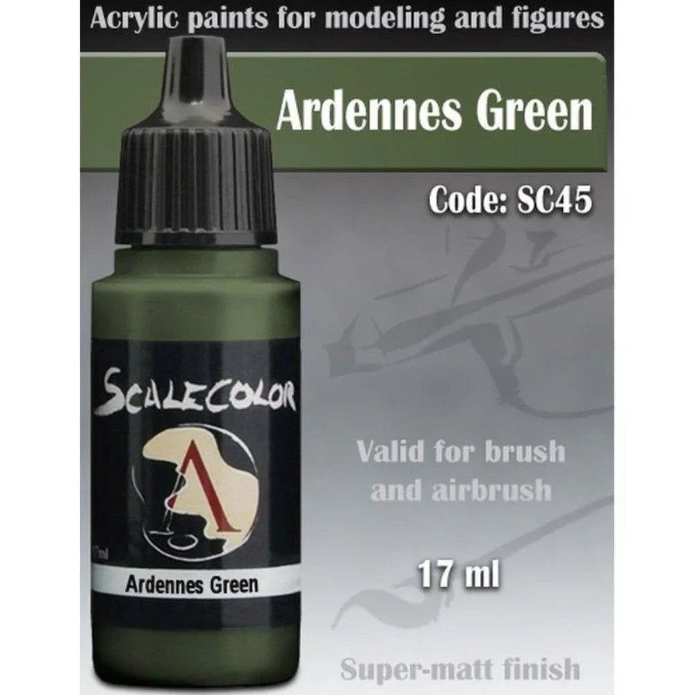 Scale 75 Scalecolor Ardennes Green 17ml - Gap Games