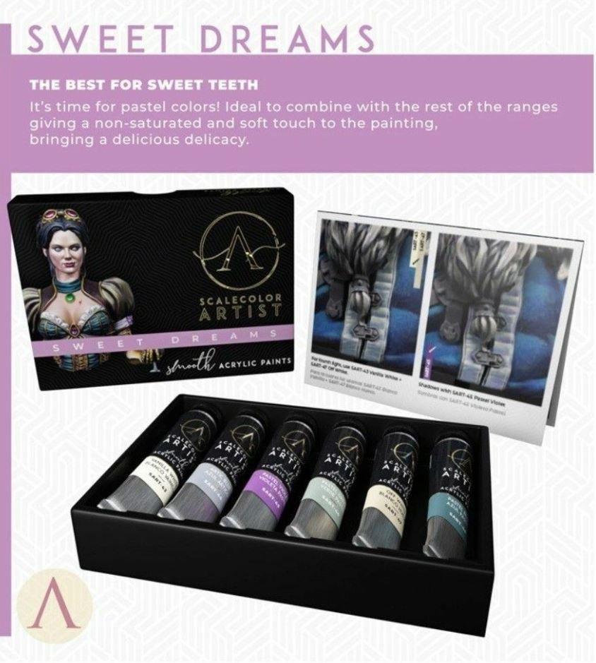 Scale 75 Scalecolor Artist Sweet Dreams Paint Set - Gap Games