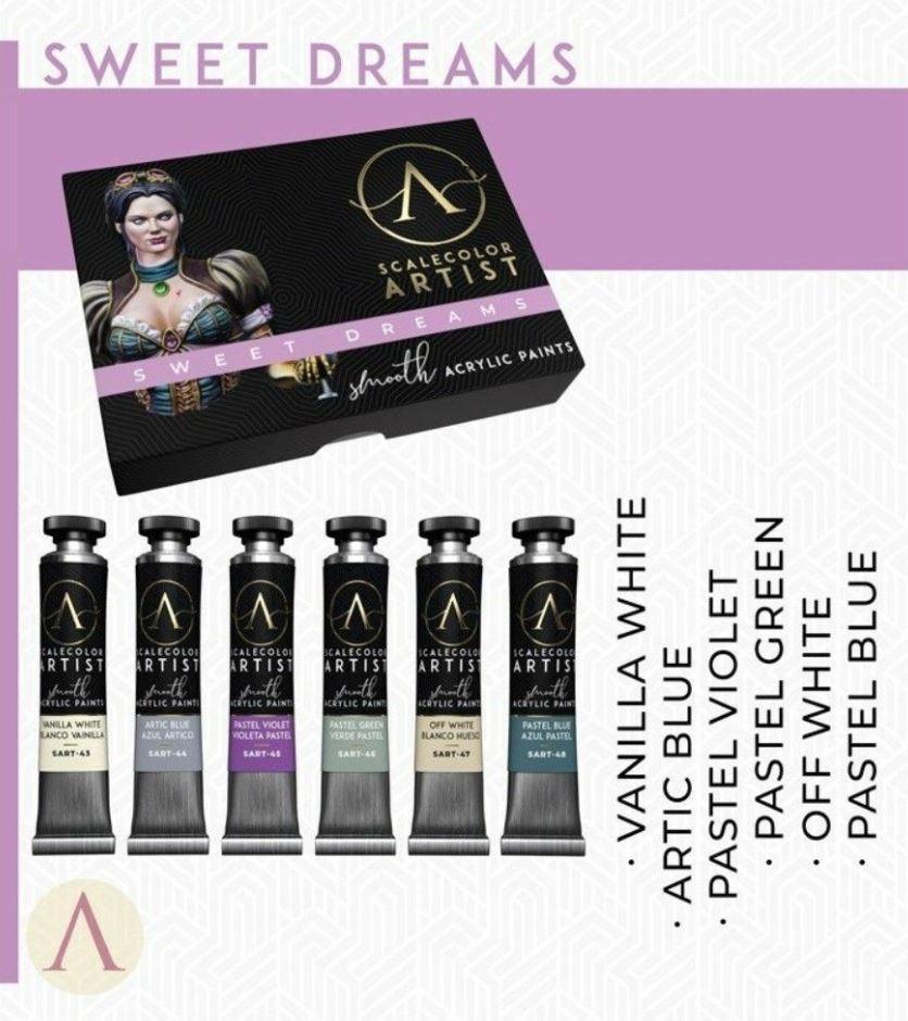 Scale 75 Scalecolor Artist Sweet Dreams Paint Set - Gap Games