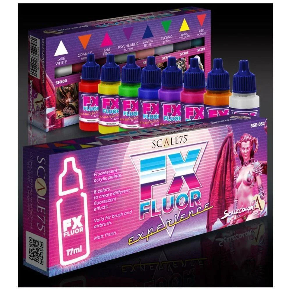 Scale 75 Scalecolor FX Fluor Experience Paint Set - Gap Games