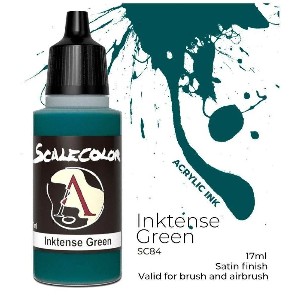 Scale 75 Scalecolor Inktense Green 17ml - Gap Games