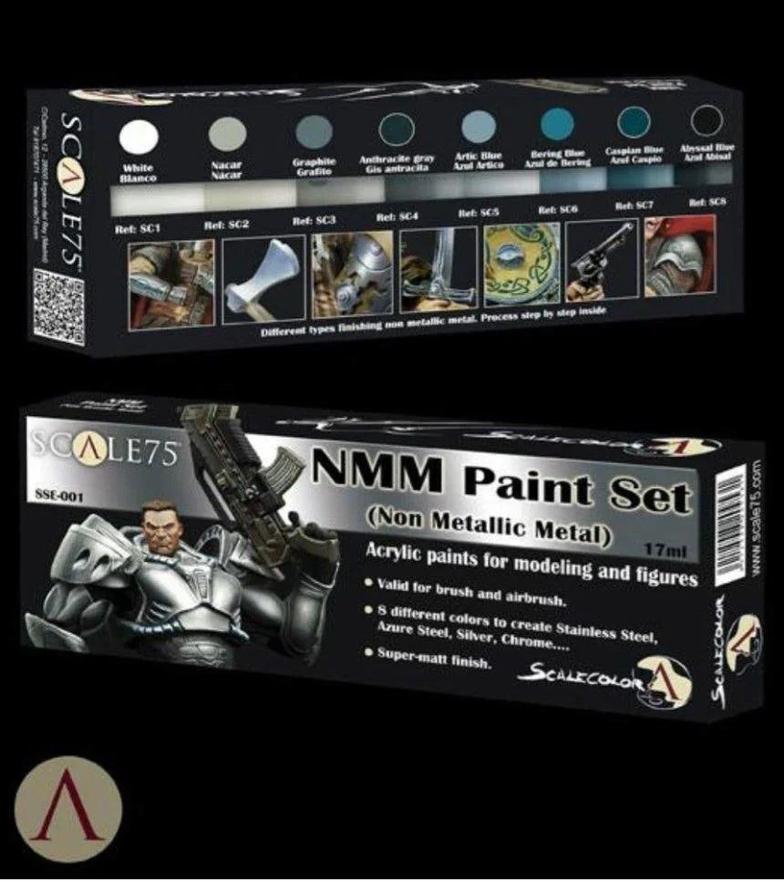 Scale 75 Scalecolor NMM Steel Paint Set - Gap Games