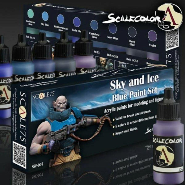 Scale 75 Scalecolor Sky and Ice Paint Set - Gap Games