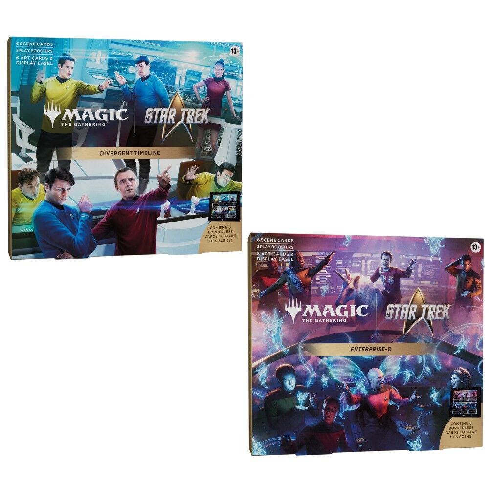 Magic Star Trek - Scene Box Display - Pre-Order