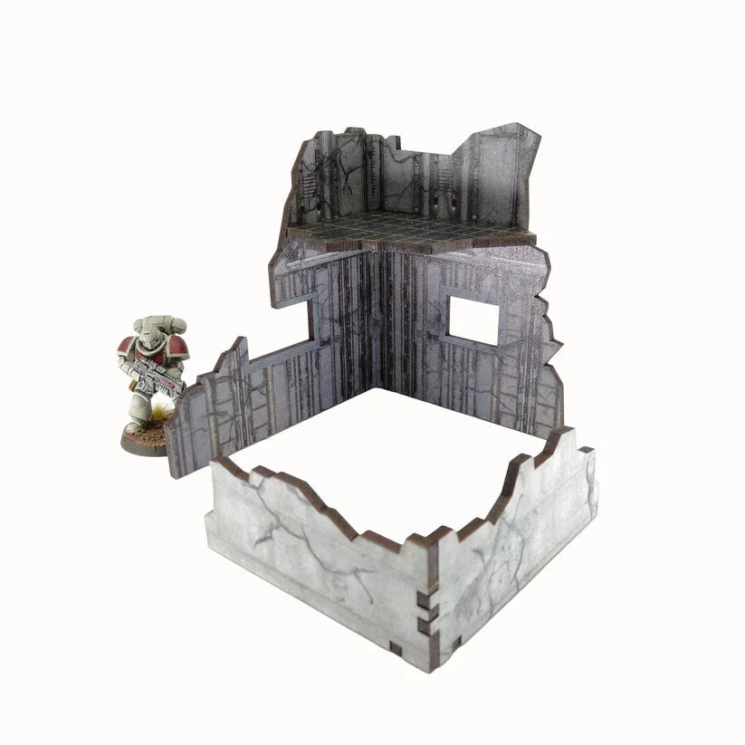 Battlefield Accessories: Scifi City Ruin 3 - 28mm (TTR)