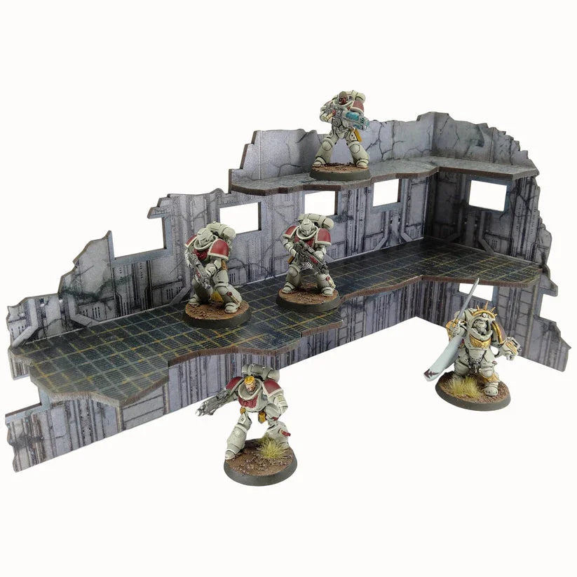 Battlefield Accessories: Scifi City Ruin 3 - 28mm (TTR)