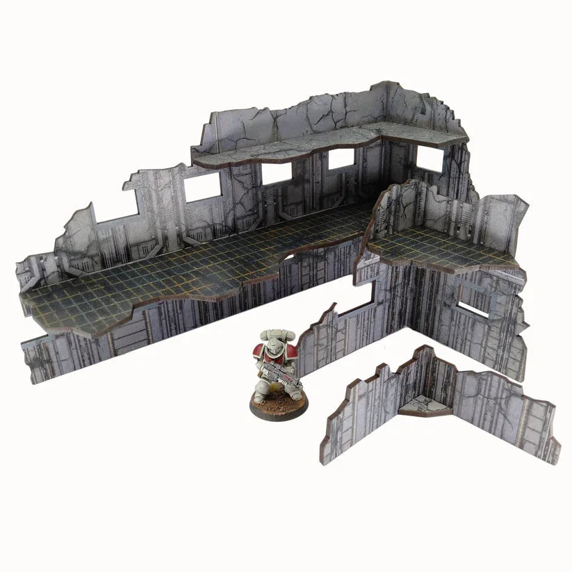 Battlefield Accessories: Scifi City Ruin 3 - 28mm (TTR)