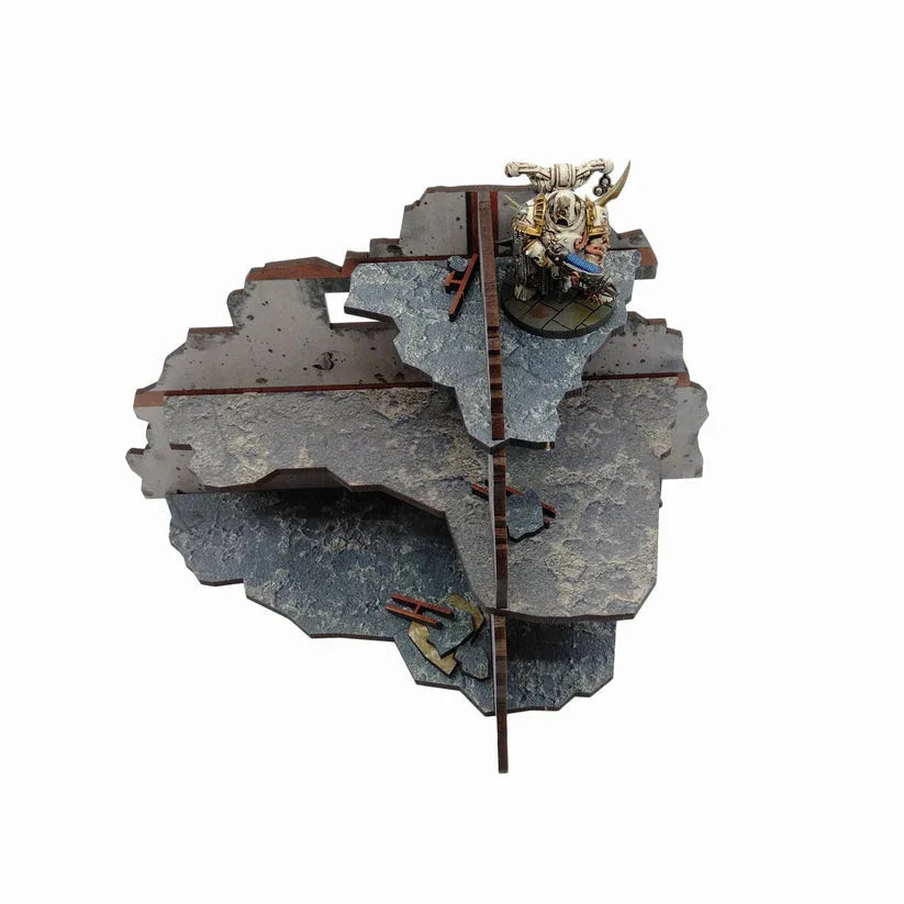 Battlefield Accessories: Scifi City Ruin 4 - 28mm (TTR)
