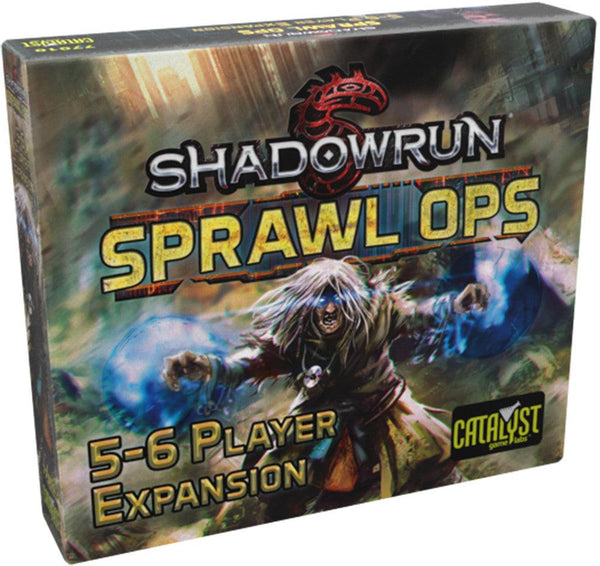 Shadowrun Sprawl Ops 5 to 6 Player Expansion - Gap Games