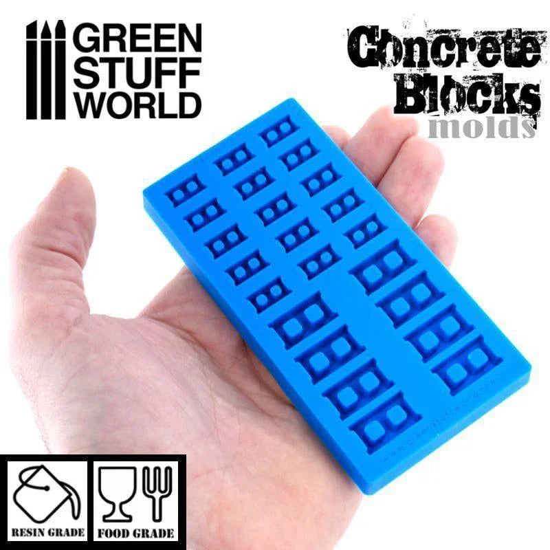 Silicone Molds - Concrete Bricks - Gap Games