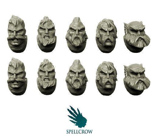 Space Knights Wolves Heads - Gap Games