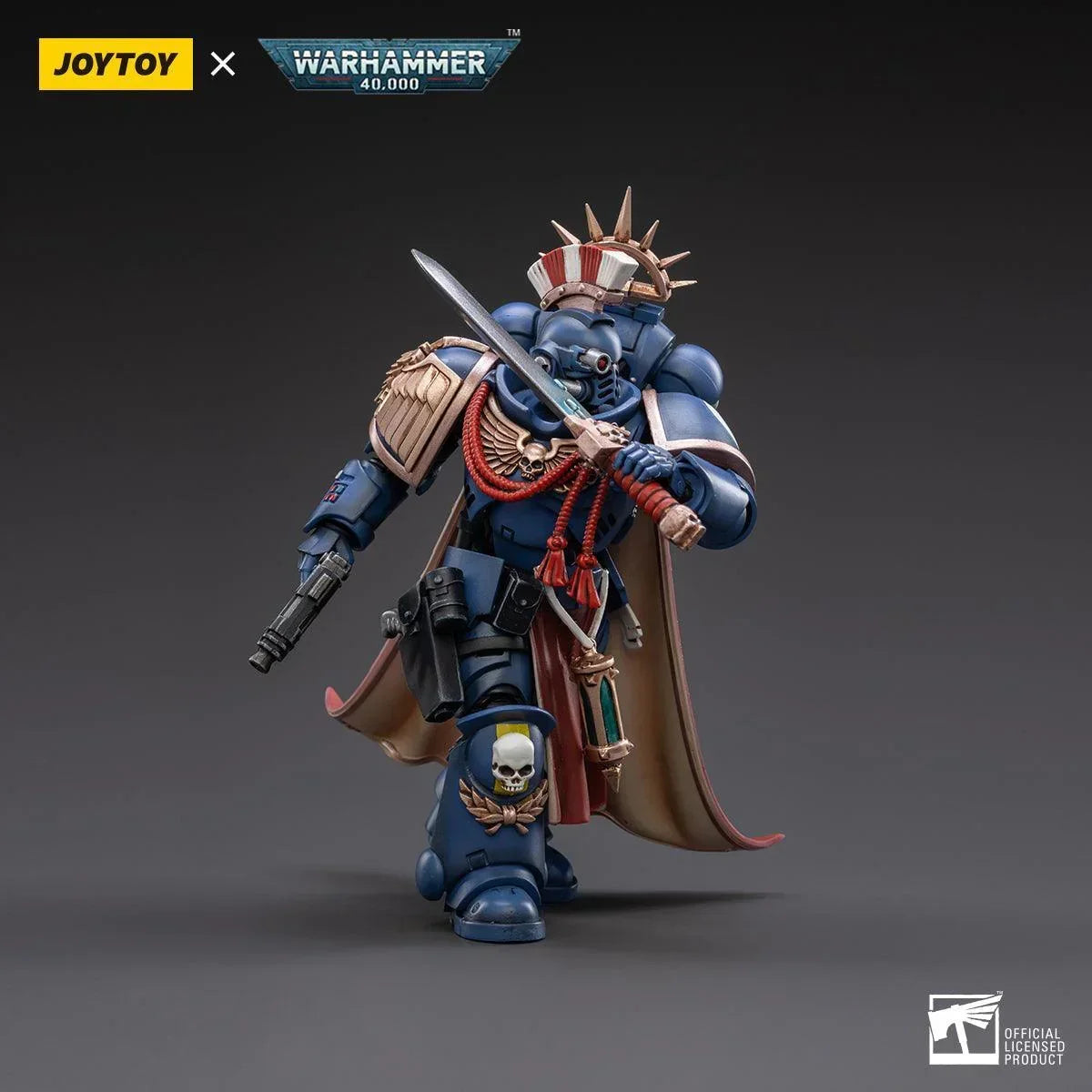 Space Marine Miniatures: 1/18 Scale Ultramarines Primaris Captain Sidonicus - Gap Games