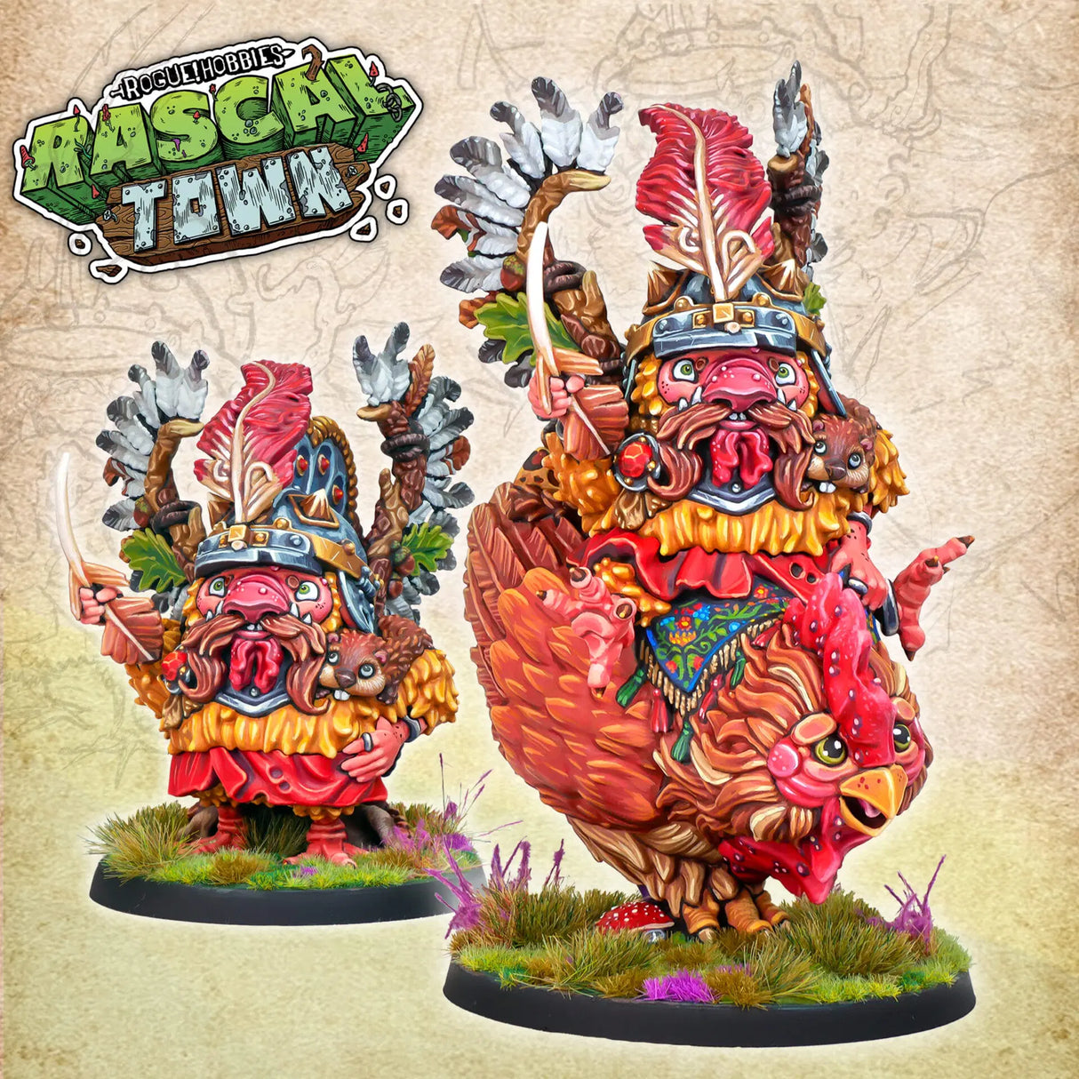 Rogue Hobbies - RH-008 Winged Gnome Kurassar