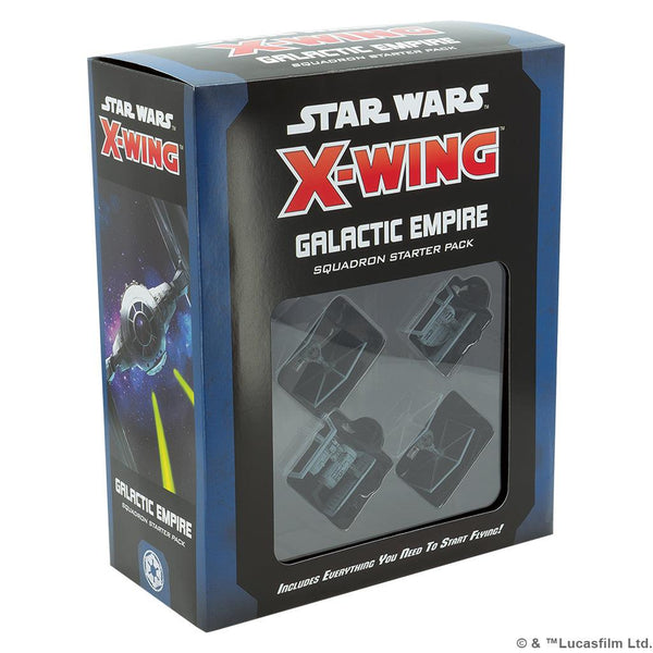 Star Wars X-Wing 2nd Edition Galactic Empire Squadron Starter Pack - Gap Games