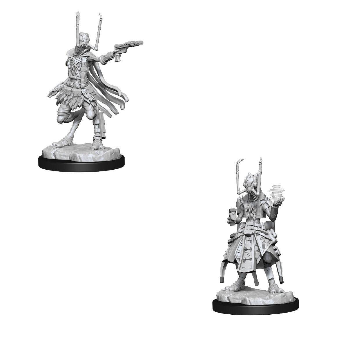 Starfinder Deep Cuts Unpainted Miniatures Shirren Technomancer - Gap Games