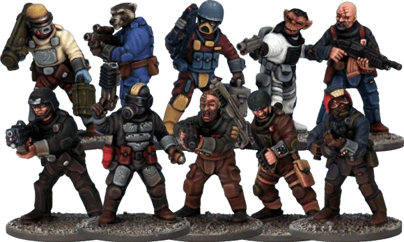 Stargrave - Plastic Mercenaries Box - Gap Games