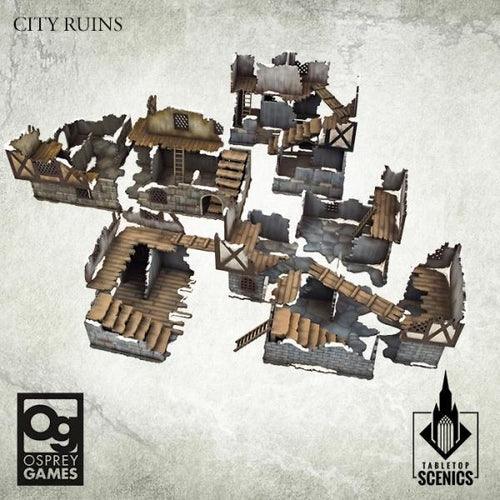 TABLETOP SCENICS City Ruins - Gap Games