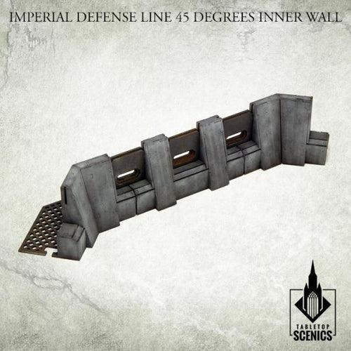 TABLETOP SCENICS Imperial Defense Line: 45° Inner Wall - Gap Games
