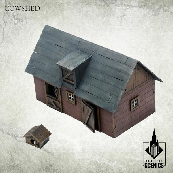 TABLETOP SCENICS Poland 1939 Cowshed - Gap Games