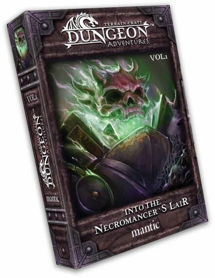 TerrainCrate: Dungeon Adventures: INTO THE NECROMANCERS LAIR - Gap Games