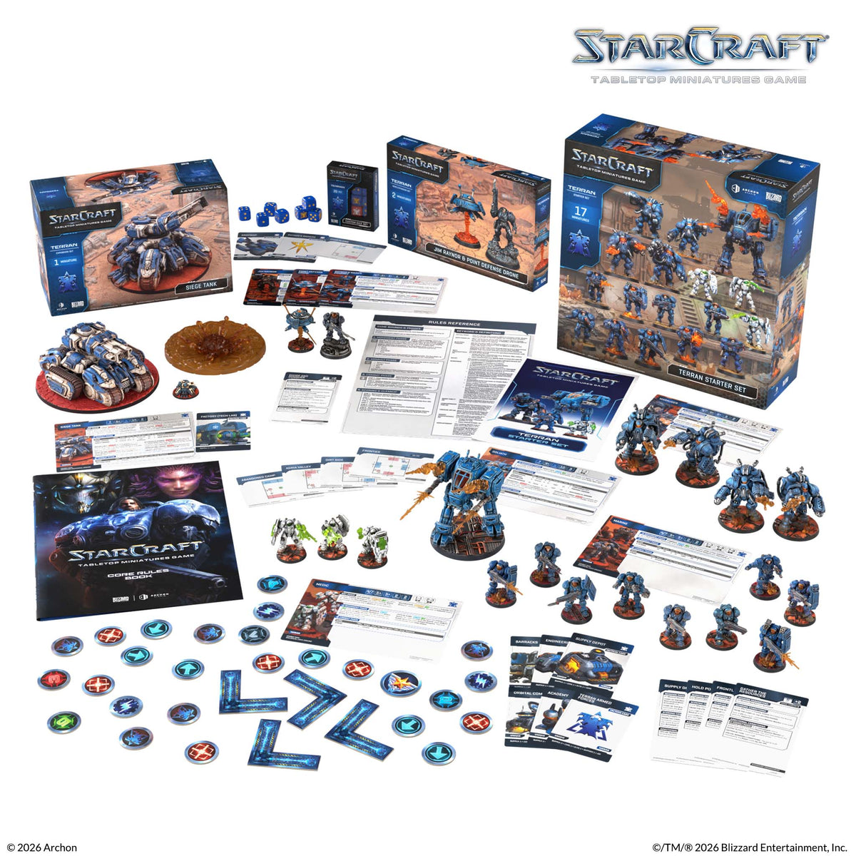 Starcraft Miniatures Games: Terran Bundle - Pre-Order (Q4)