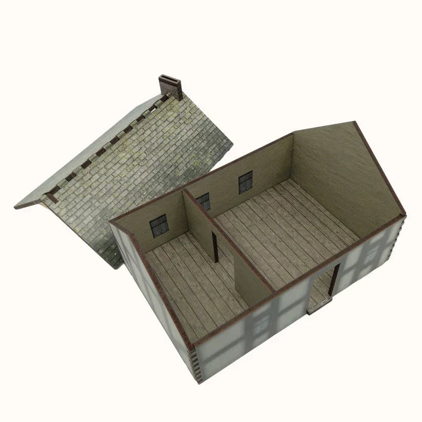 Battlefield Accessories: Tudor House 1 - 28mm (TTR)