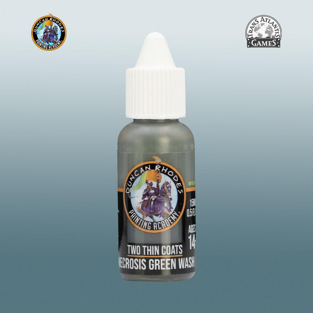 Two Thin Coats - Necrosis Green Wash 15ml - Gap Games