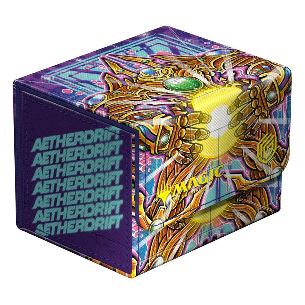 Ultimate Guard: Deck Box – XenoSkin Sidewinder 100+ – MTG: Aetherdrift – Solar Gearhulk