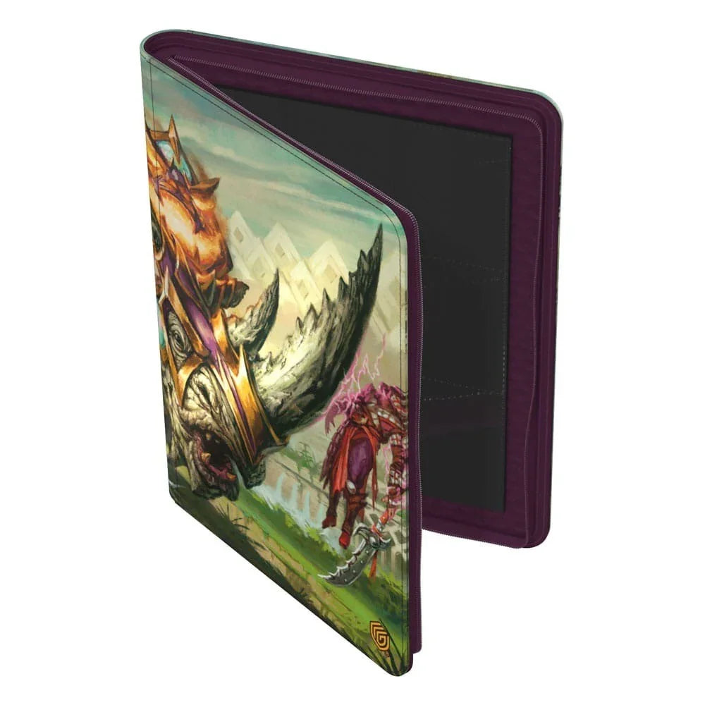 Ultimate Guard: Portfolio – XenoSkin Zipfolio 360 – MTG: Tarkir Dragonstorm – Skirmish Rhino