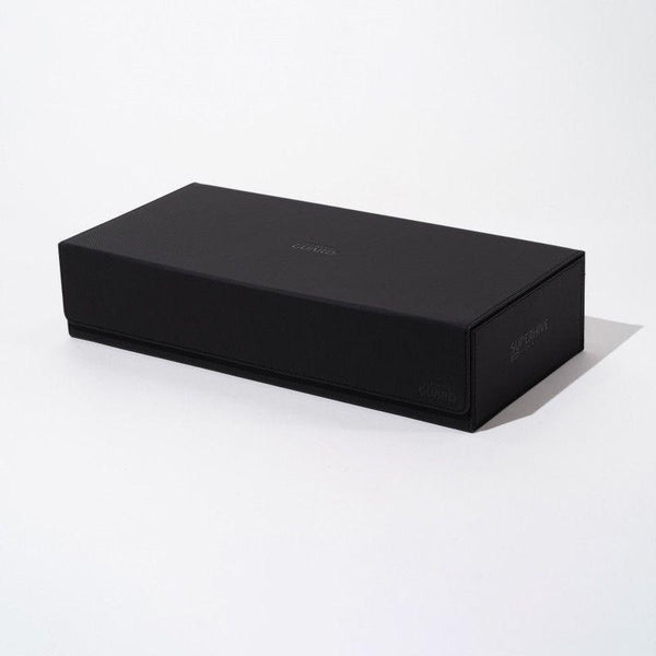 Ultimate Guard Superhive 550+ XenoSkin Monocolor Black Deck Box - Gap Games