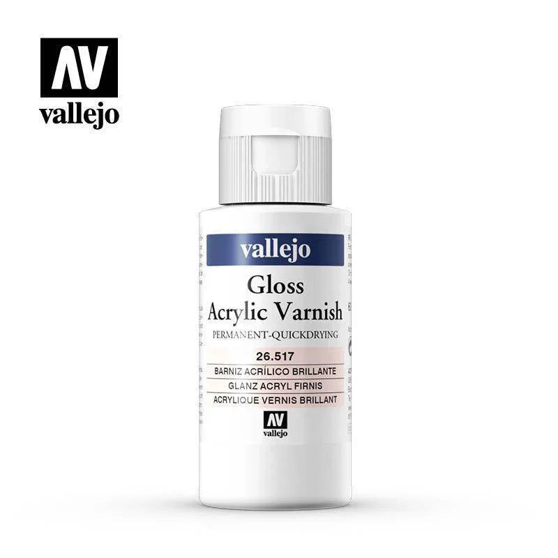Vallejo 26517 Permanent Gloss Varnish 60ml - Gap Games