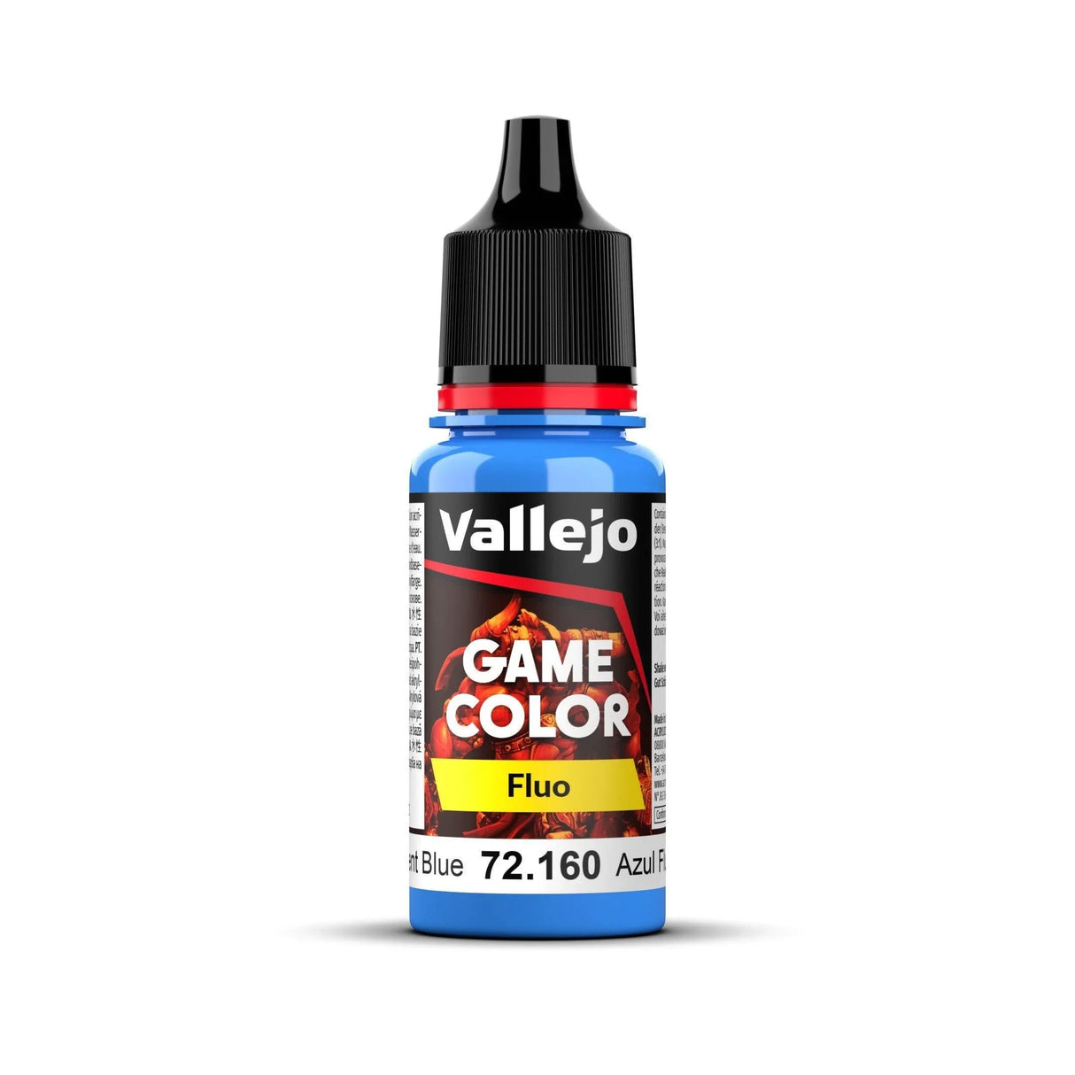 Vallejo Game Colour - Fluorescent Blue 18ml - Gap Games