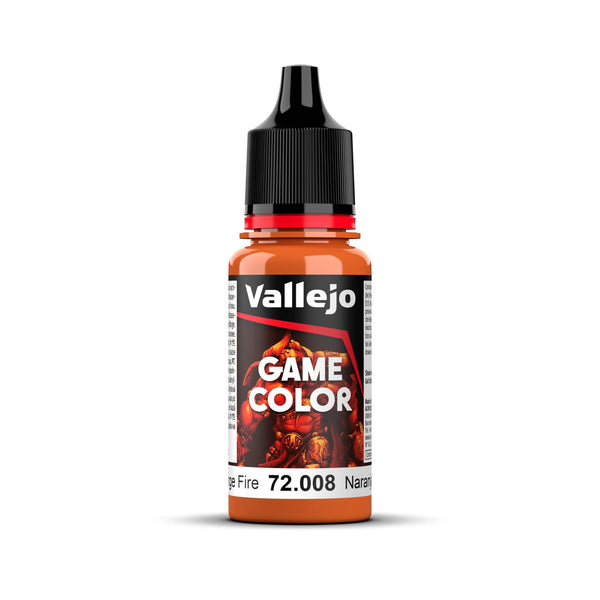 Vallejo Game Colour - Orange Fire 18ml - Gap Games