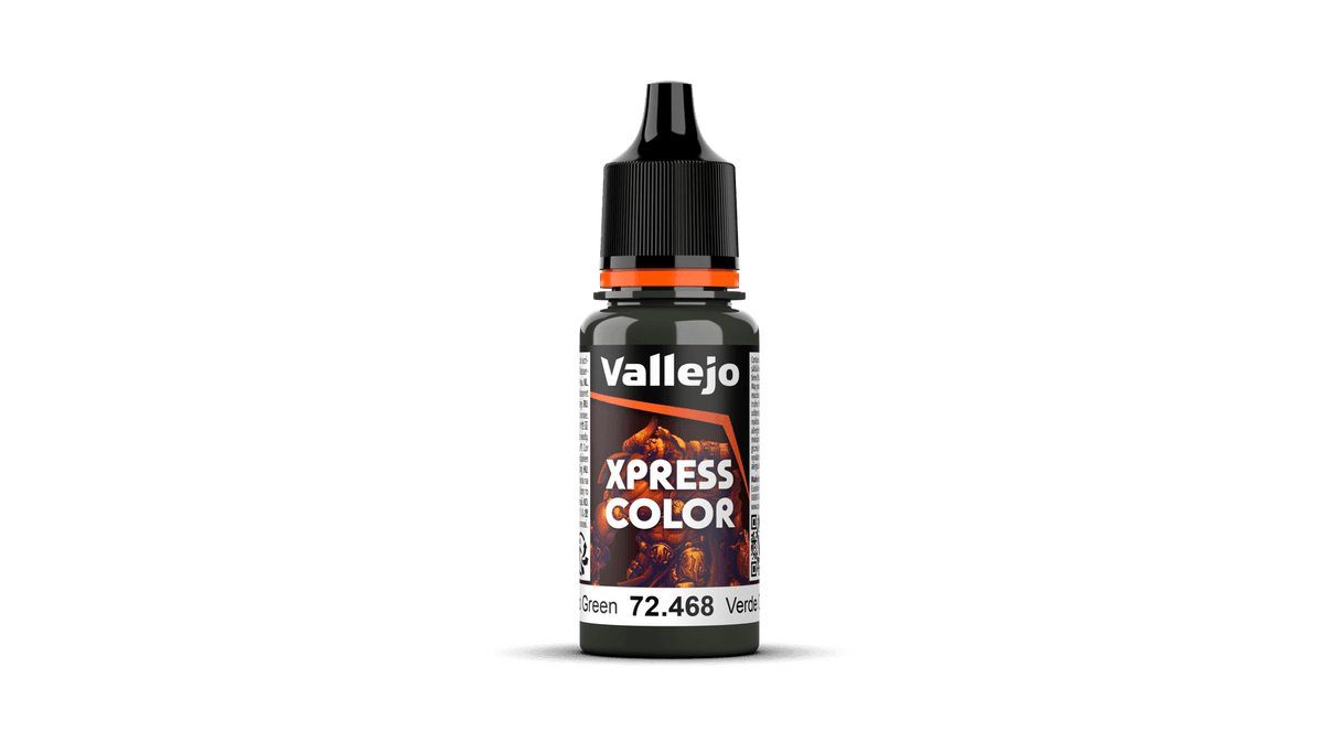 Vallejo Game Colour - Xpress Colour - Commando Green 18 ml - Gap Games