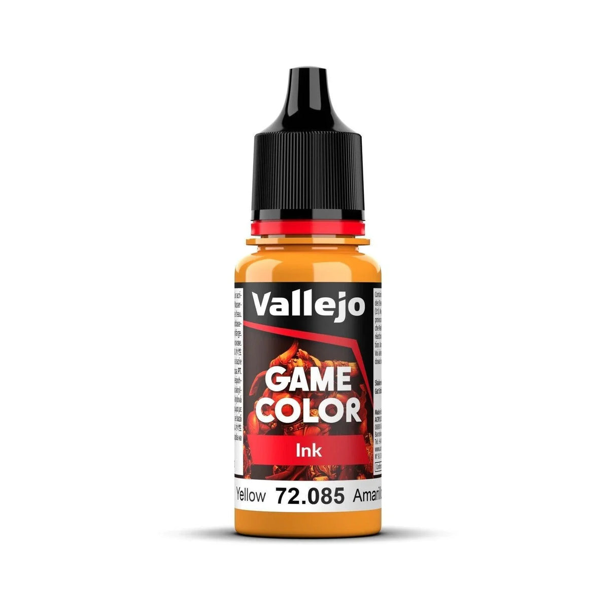 Vallejo Game Colour Yellow Ink 18ml - Gap Games