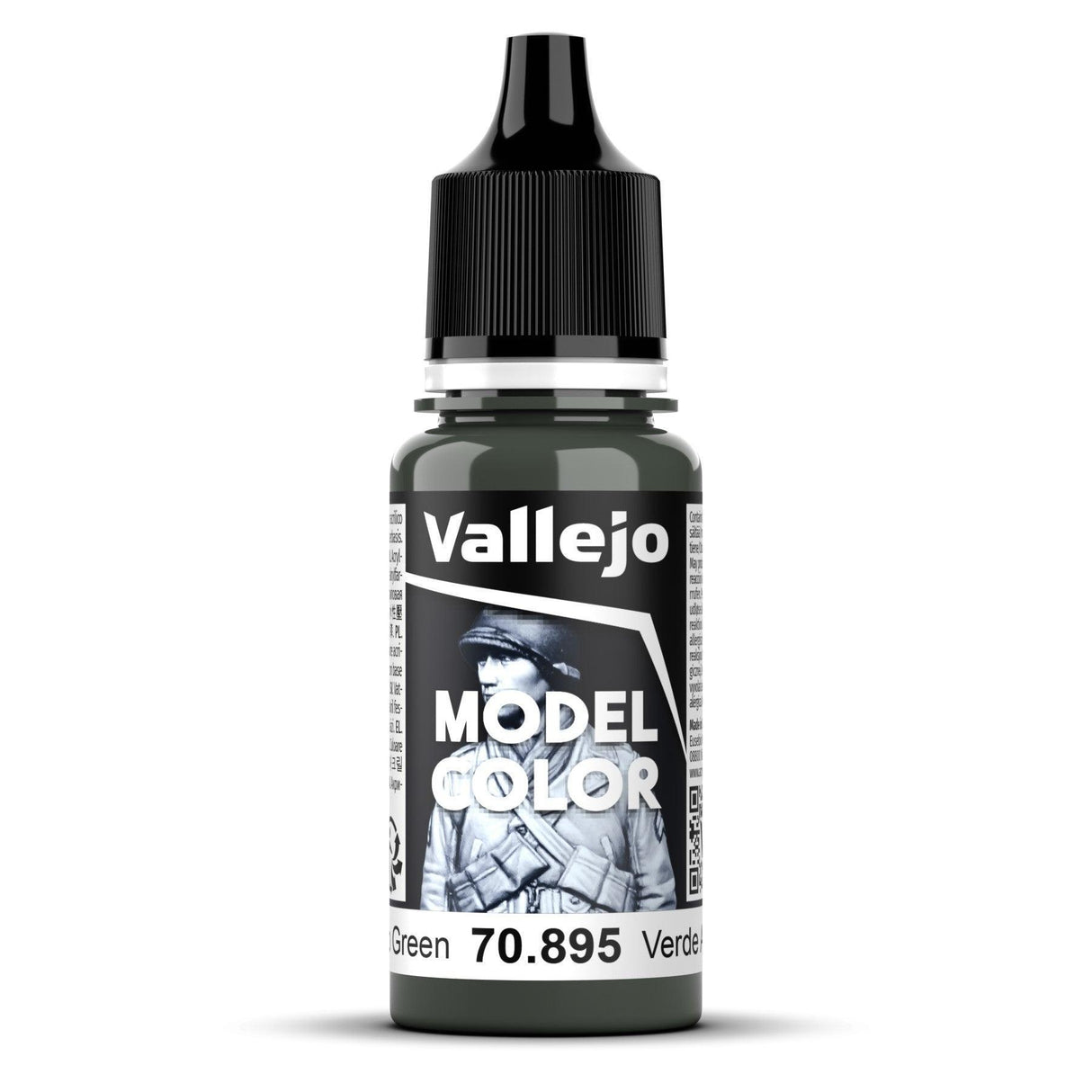 Vallejo Model Colour #082 - Gunship Green - 18 ml Matt Acrylic Paint - Gap Games