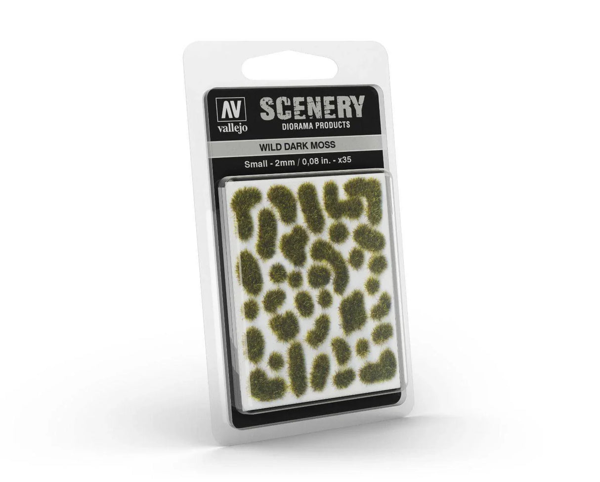 Vallejo Scenery SC402 2mm Wild Dark Moss - Gap Games